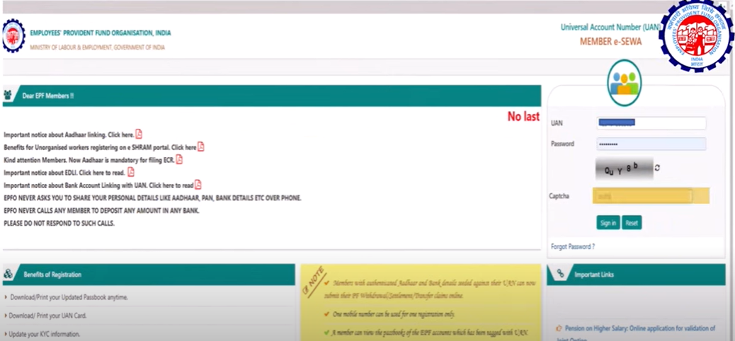 Login to Unified Portal